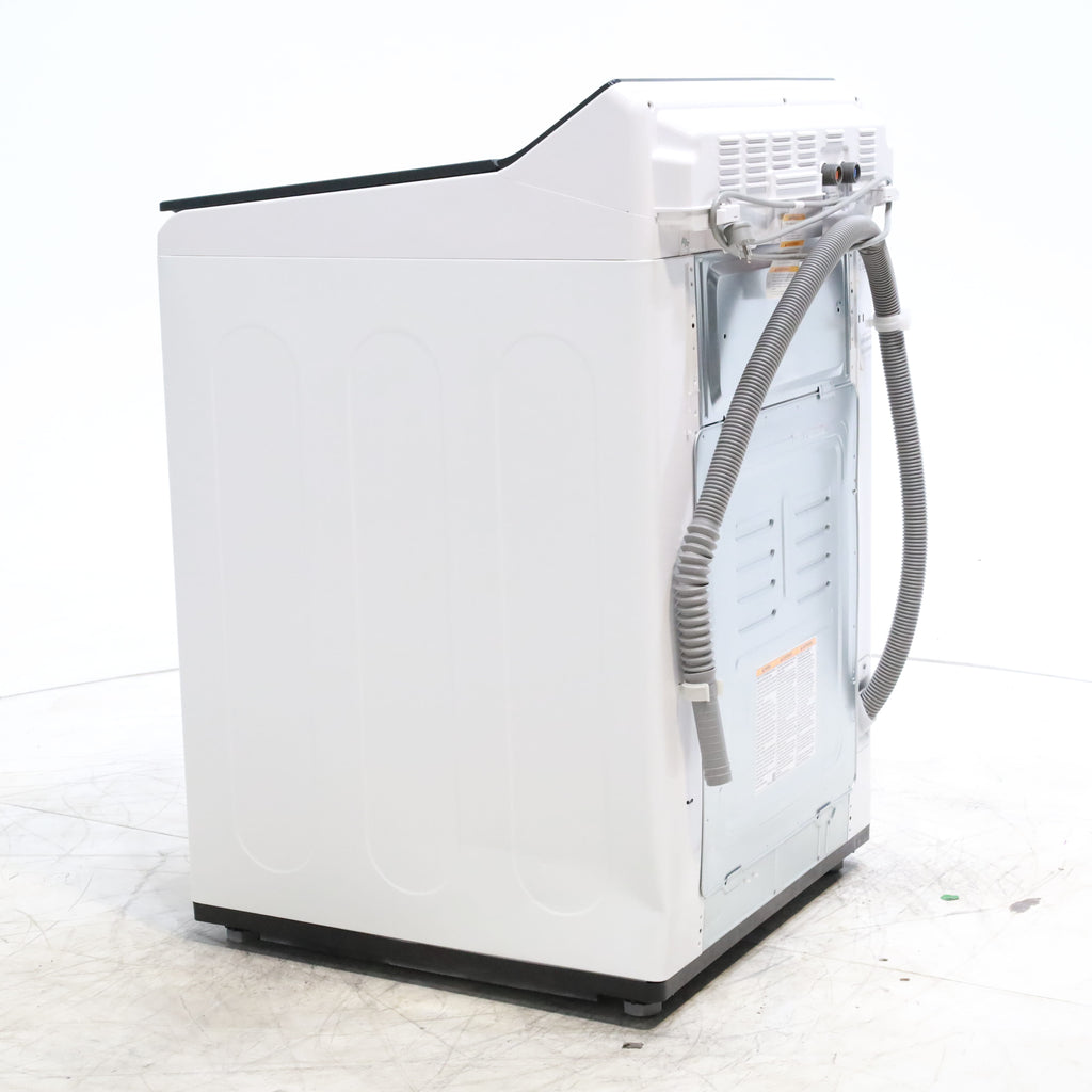Pictures of LG 5.3 cu. ft. SMART Mega Capacity Top Load Washer in Alpine White with Agitator, Easy Unload and TurboWash3D Technology - Scratch & Dent - Minor - Neu Appliance Outlet - Discount Appliance Outlet in Austin, Tx