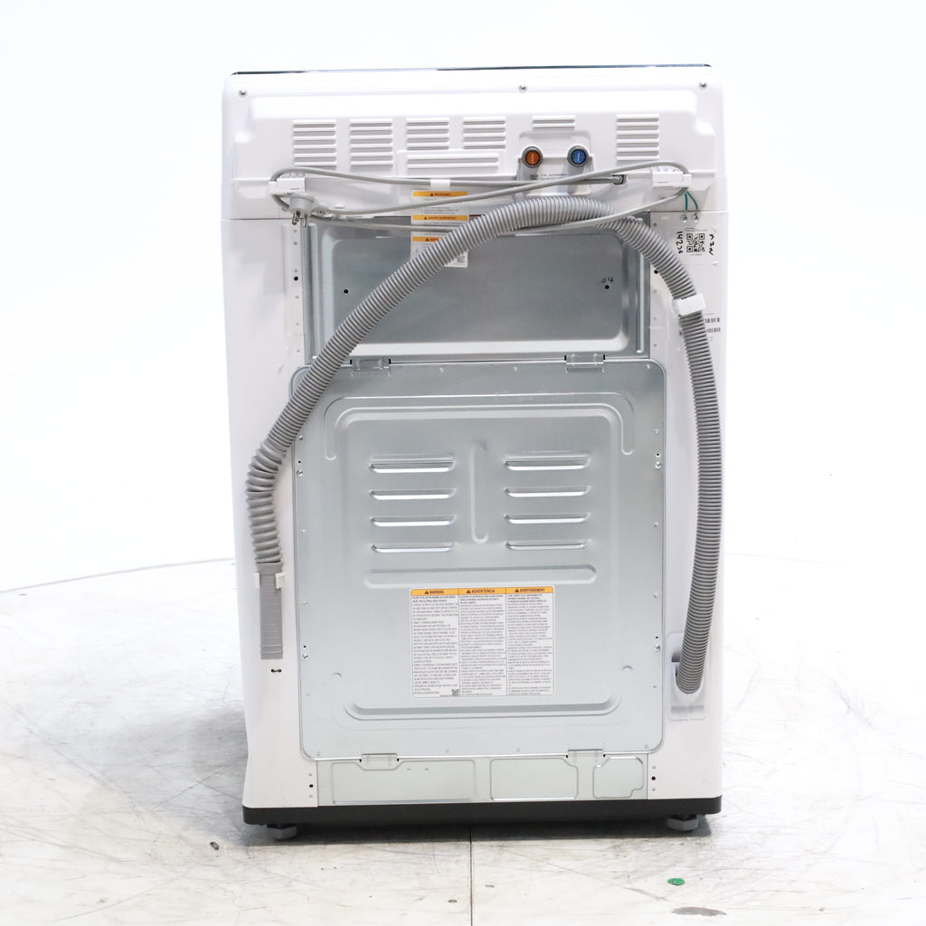 Pictures of LG 5.3 cu. ft. SMART Mega Capacity Top Load Washer in Alpine White with Agitator, Easy Unload and TurboWash3D Technology - Scratch & Dent - Minor - Neu Appliance Outlet - Discount Appliance Outlet in Austin, Tx