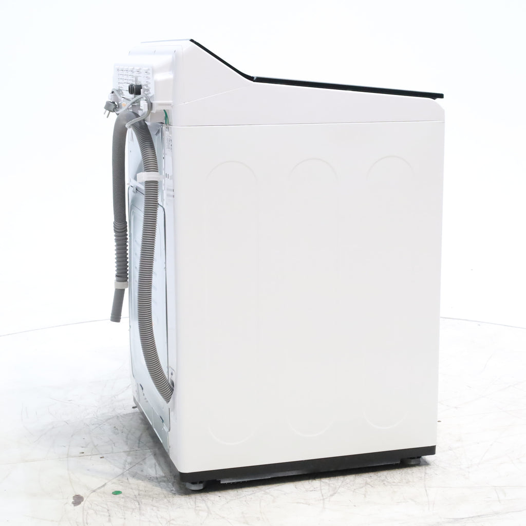 Pictures of LG 5.3 cu. ft. SMART Mega Capacity Top Load Washer in Alpine White with Agitator, Easy Unload and TurboWash3D Technology - Scratch & Dent - Minor - Neu Appliance Outlet - Discount Appliance Outlet in Austin, Tx