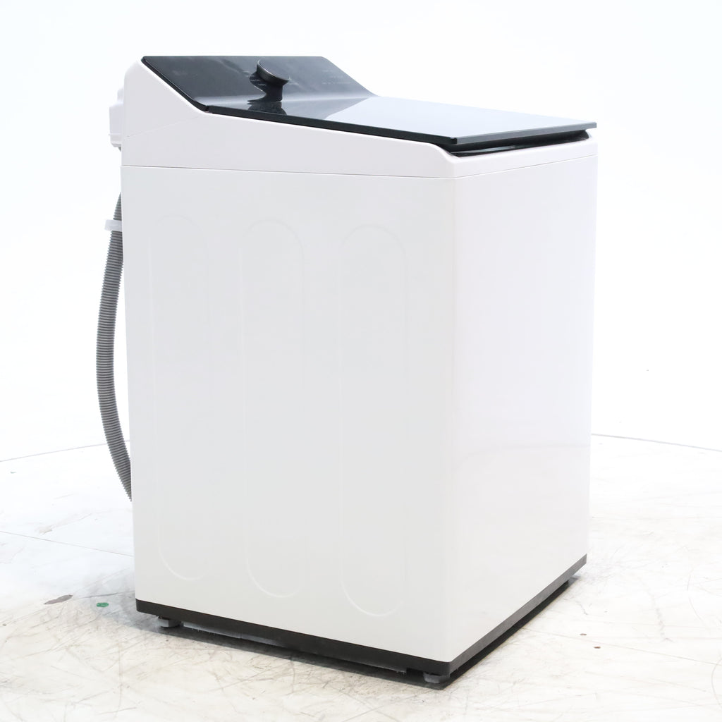 Pictures of LG 5.3 cu. ft. SMART Mega Capacity Top Load Washer in Alpine White with Agitator, Easy Unload and TurboWash3D Technology - Scratch & Dent - Minor - Neu Appliance Outlet - Discount Appliance Outlet in Austin, Tx