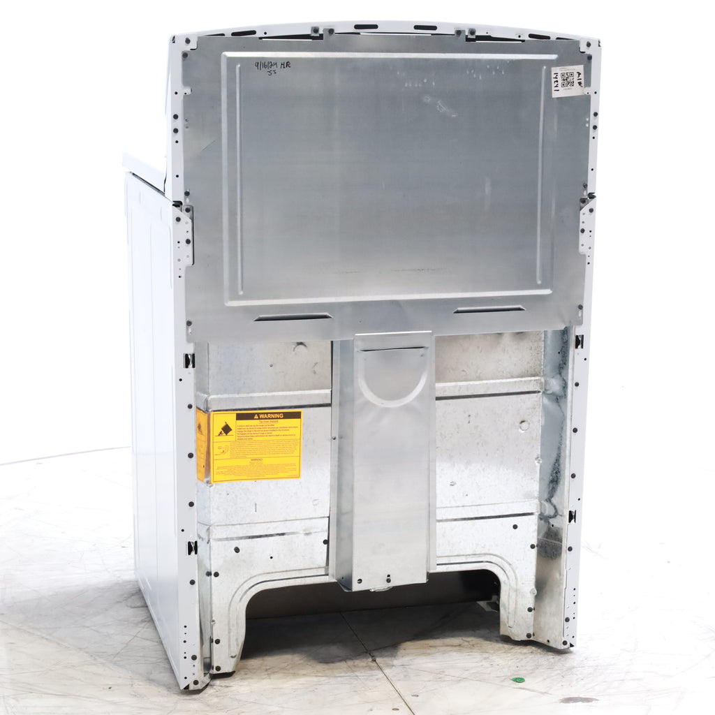 Pictures of White GE 5.0 cu. ft. Freestanding 4 Heating Element Electric Range with Dual Element Baking - Scratch & Dent - Minor - Neu Appliance Outlet - Discount Appliance Outlet in Austin, Tx