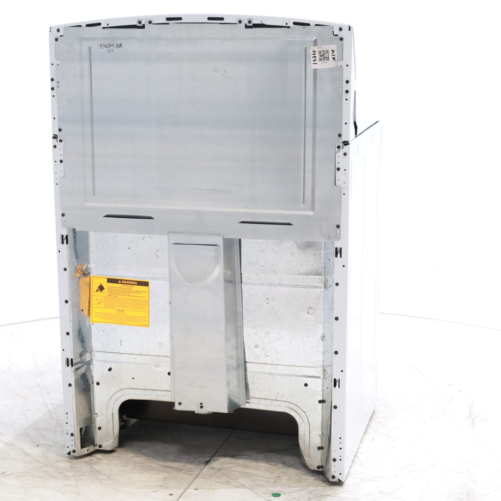 Pictures of White GE 5.0 cu. ft. Freestanding 4 Heating Element Electric Range with Dual Element Baking - Scratch & Dent - Minor - Neu Appliance Outlet - Discount Appliance Outlet in Austin, Tx