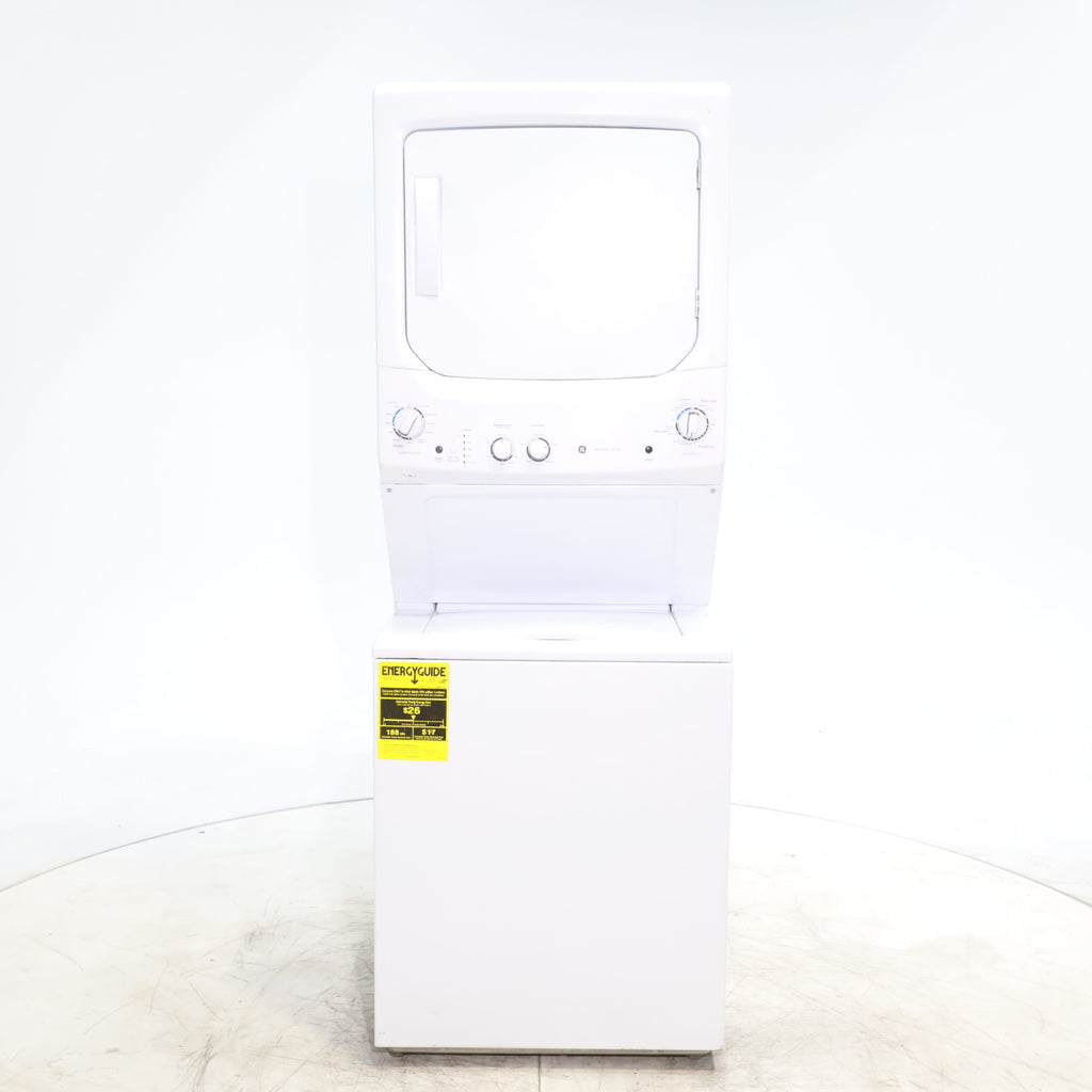 Pictures of GE 3.8 cu. ft. Laundry Center Washer and 5.9 cu. ft. Electric Dryer with Electro-Mechanical Rotary Dial Controls - Scratch & Dent - Minor - Neu Appliance Outlet - Discount Appliance Outlet in Austin, Tx