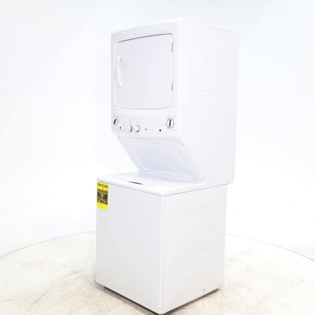 Pictures of GE 3.8 cu. ft. Laundry Center Washer and 5.9 cu. ft. Electric Dryer with Electro-Mechanical Rotary Dial Controls - Scratch & Dent - Minor - Neu Appliance Outlet - Discount Appliance Outlet in Austin, Tx