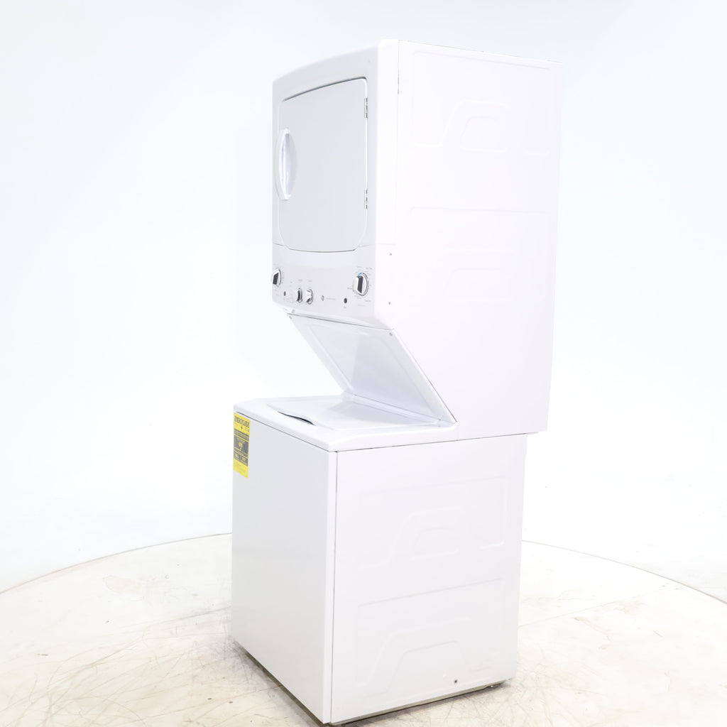 Pictures of GE 3.8 cu. ft. Laundry Center Washer and 5.9 cu. ft. Electric Dryer with Electro-Mechanical Rotary Dial Controls - Scratch & Dent - Minor - Neu Appliance Outlet - Discount Appliance Outlet in Austin, Tx