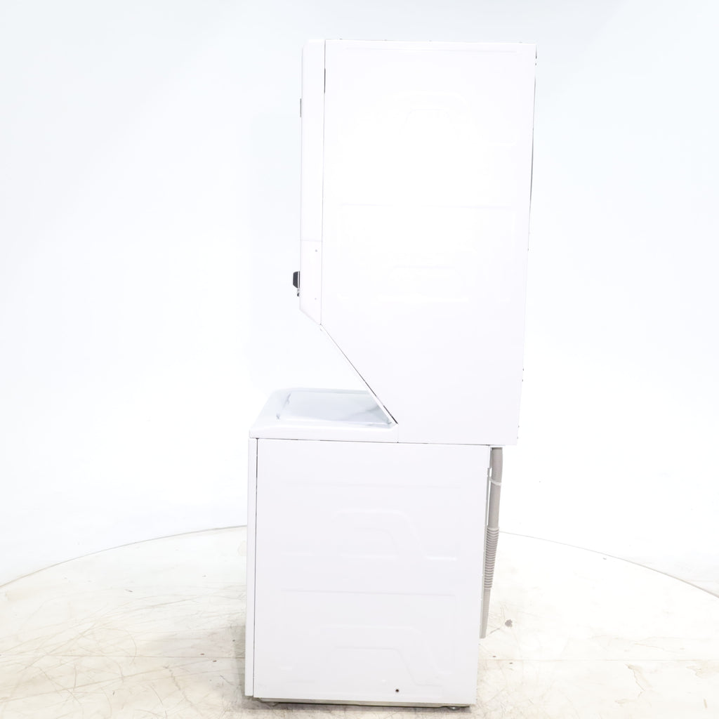 Pictures of GE 3.8 cu. ft. Laundry Center Washer and 5.9 cu. ft. Electric Dryer with Electro-Mechanical Rotary Dial Controls - Scratch & Dent - Minor - Neu Appliance Outlet - Discount Appliance Outlet in Austin, Tx