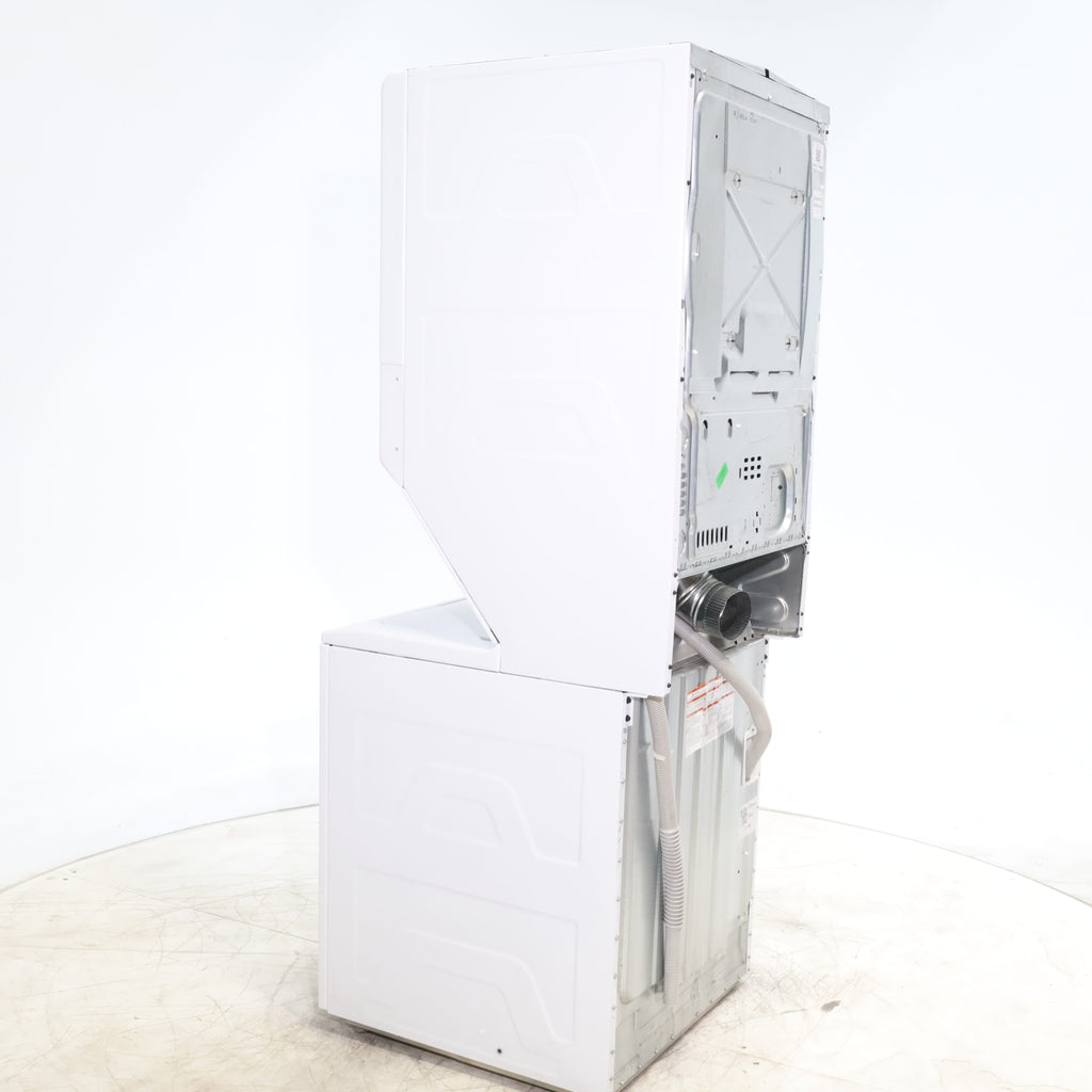 Pictures of GE 3.8 cu. ft. Laundry Center Washer and 5.9 cu. ft. Electric Dryer with Electro-Mechanical Rotary Dial Controls - Scratch & Dent - Minor - Neu Appliance Outlet - Discount Appliance Outlet in Austin, Tx