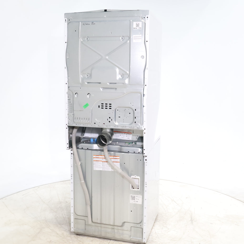 Pictures of GE 3.8 cu. ft. Laundry Center Washer and 5.9 cu. ft. Electric Dryer with Electro-Mechanical Rotary Dial Controls - Scratch & Dent - Minor - Neu Appliance Outlet - Discount Appliance Outlet in Austin, Tx