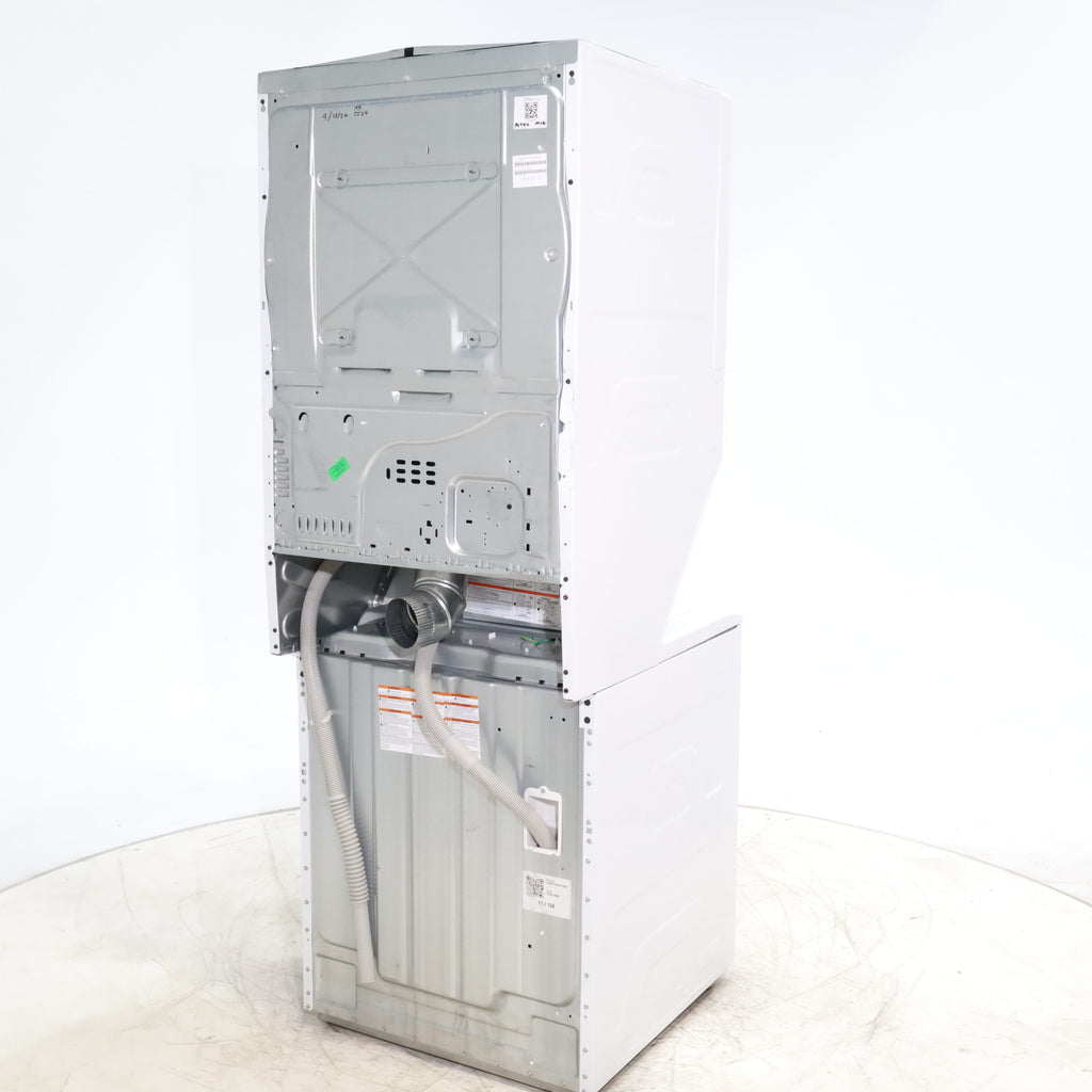 Pictures of GE 3.8 cu. ft. Laundry Center Washer and 5.9 cu. ft. Electric Dryer with Electro-Mechanical Rotary Dial Controls - Scratch & Dent - Minor - Neu Appliance Outlet - Discount Appliance Outlet in Austin, Tx