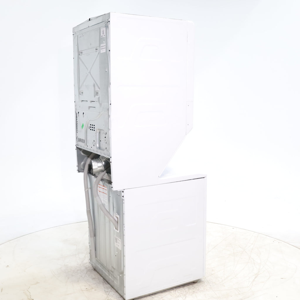 Pictures of GE 3.8 cu. ft. Laundry Center Washer and 5.9 cu. ft. Electric Dryer with Electro-Mechanical Rotary Dial Controls - Scratch & Dent - Minor - Neu Appliance Outlet - Discount Appliance Outlet in Austin, Tx