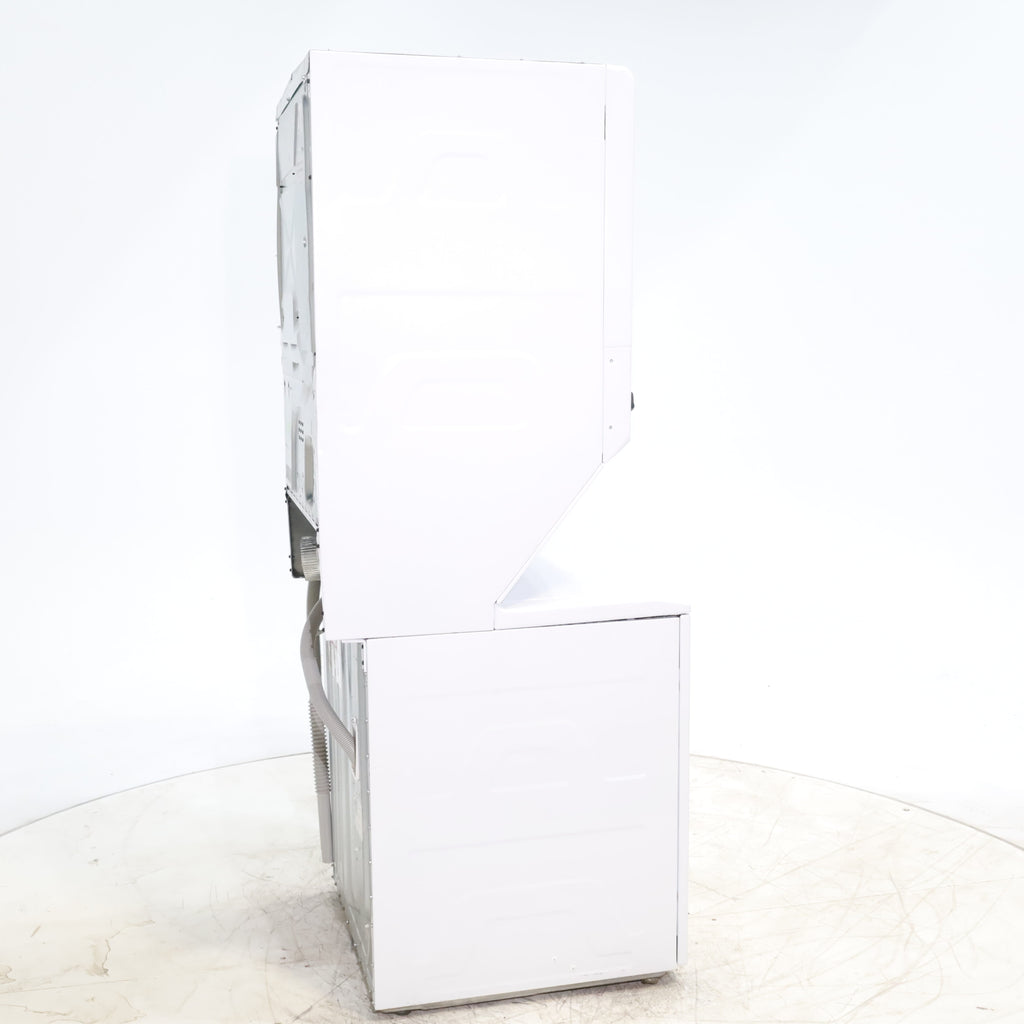 Pictures of GE 3.8 cu. ft. Laundry Center Washer and 5.9 cu. ft. Electric Dryer with Electro-Mechanical Rotary Dial Controls - Scratch & Dent - Minor - Neu Appliance Outlet - Discount Appliance Outlet in Austin, Tx