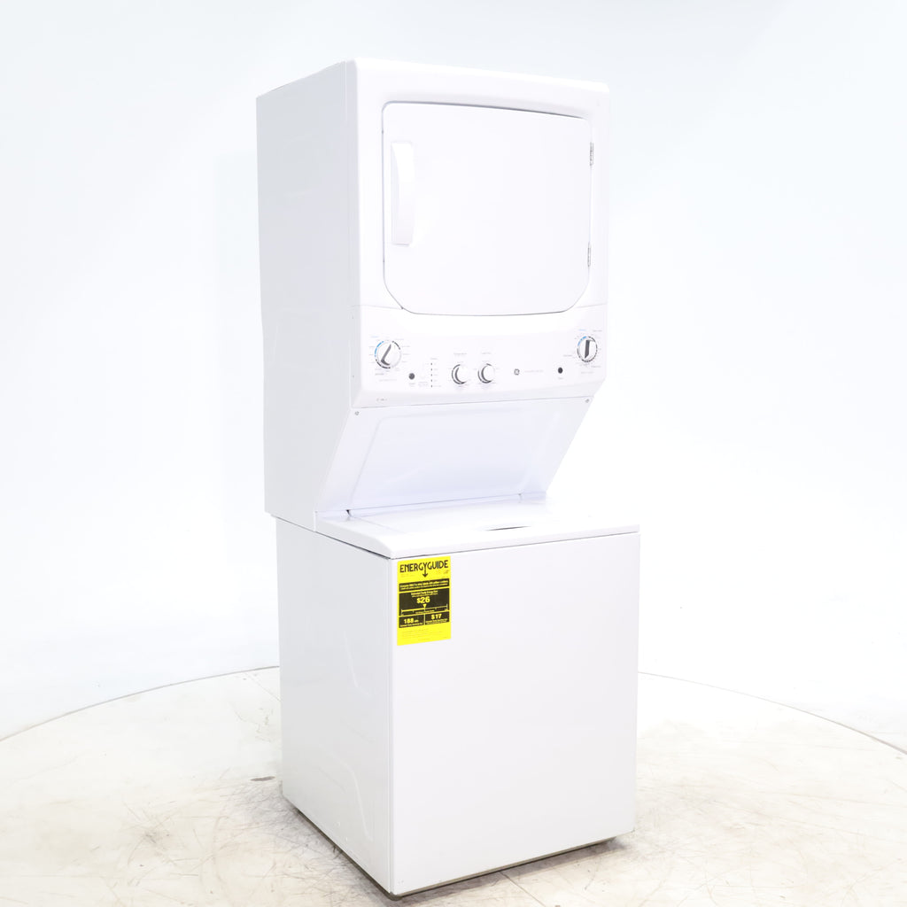 Pictures of GE 3.8 cu. ft. Laundry Center Washer and 5.9 cu. ft. Electric Dryer with Electro-Mechanical Rotary Dial Controls - Scratch & Dent - Minor - Neu Appliance Outlet - Discount Appliance Outlet in Austin, Tx