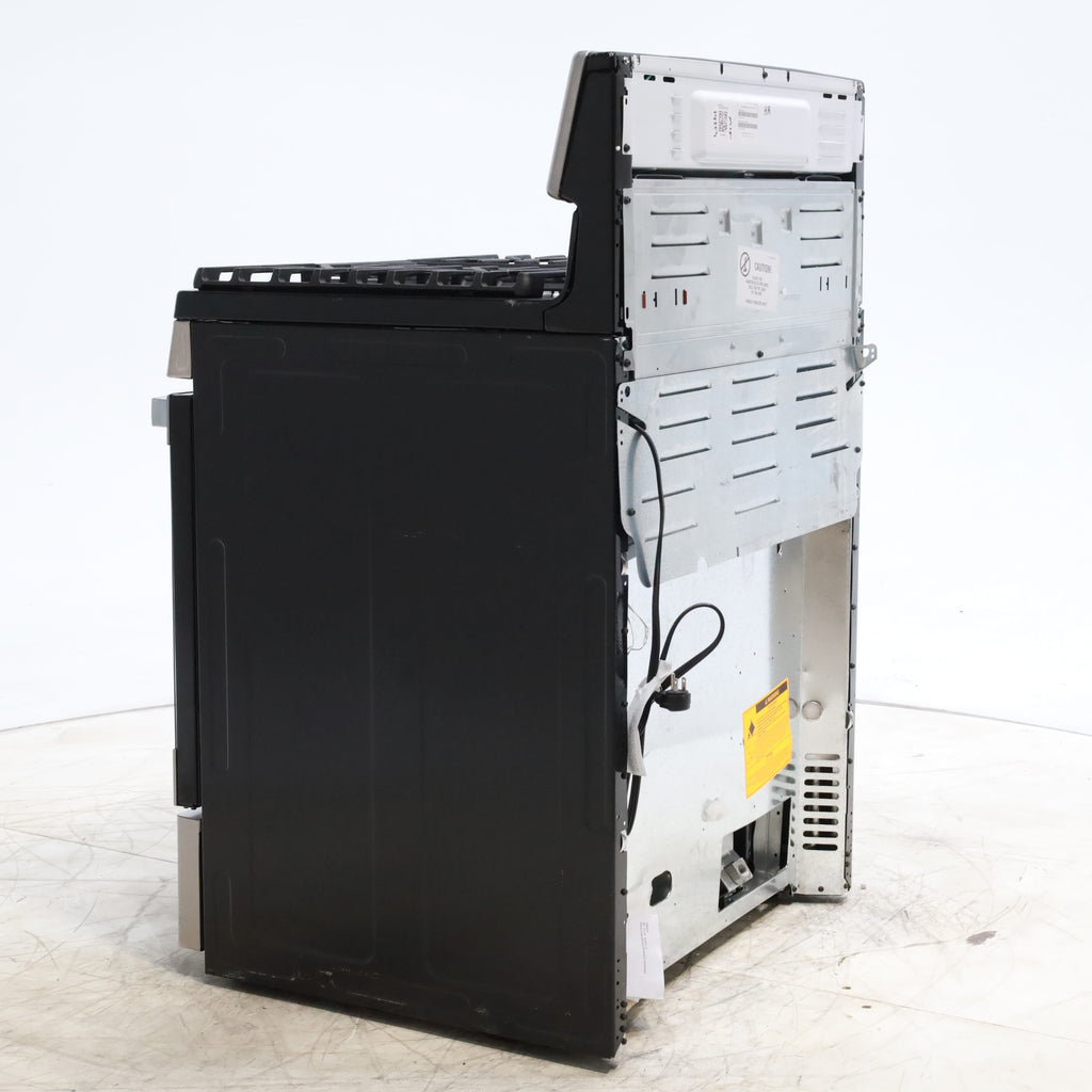 Pictures of Stainless Steel GE 5.0 cu. ft. Freestanding 5 Burner Gas Range with Cast-Iron Grates - Scratch & Dent - Minor - Neu Appliance Outlet - Discount Appliance Outlet in Austin, Tx