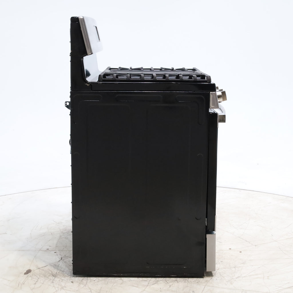 Pictures of Stainless Steel GE 5.0 cu. ft. Freestanding 5 Burner Gas Range with Cast-Iron Grates - Scratch & Dent - Minor - Neu Appliance Outlet - Discount Appliance Outlet in Austin, Tx