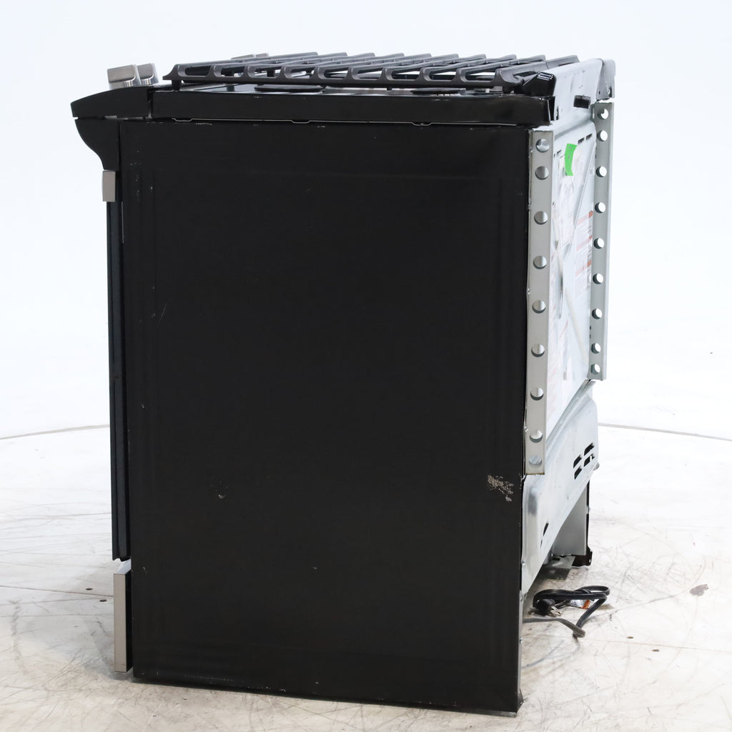 Pictures of Fingerprint Resistant Stainless Steel Whirlpool 5.8 cu. ft. 5 Burner Gas Slide In Range with Air Fry - Scratch & Dent - Moderate - Neu Appliance Outlet - Discount Appliance Outlet in Austin, Tx