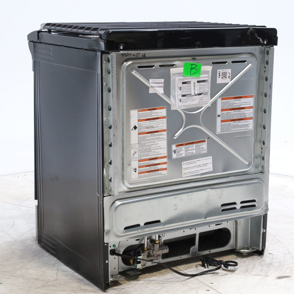 Pictures of Fingerprint Resistant Stainless Steel Whirlpool 5.8 cu. ft. 5 Burner Gas Slide In Range with Air Fry - Scratch & Dent - Moderate - Neu Appliance Outlet - Discount Appliance Outlet in Austin, Tx