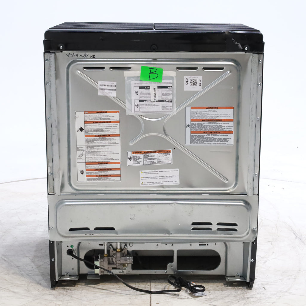 Pictures of Fingerprint Resistant Stainless Steel Whirlpool 5.8 cu. ft. 5 Burner Gas Slide In Range with Air Fry - Scratch & Dent - Moderate - Neu Appliance Outlet - Discount Appliance Outlet in Austin, Tx