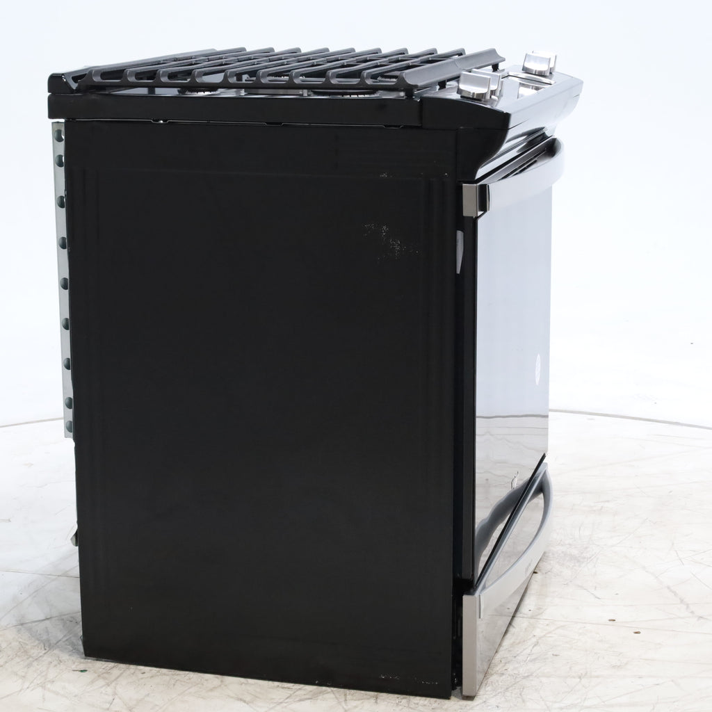 Pictures of Fingerprint Resistant Stainless Steel Whirlpool 5.8 cu. ft. 5 Burner Gas Slide In Range with Air Fry - Scratch & Dent - Moderate - Neu Appliance Outlet - Discount Appliance Outlet in Austin, Tx