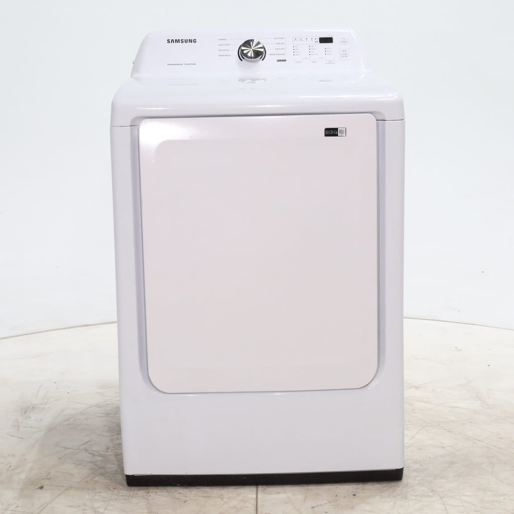 Pictures of ENERGY STAR Samsung 7.4 cu. ft. Electric Dryer with Smart Care Technology - Scratch and Dent Moderate - Neu Appliance Outlet - Discount Appliance Outlet in Austin, Tx