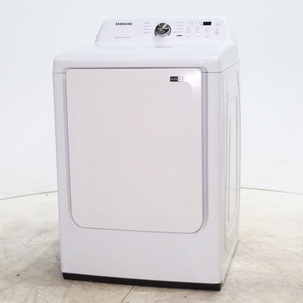 Pictures of ENERGY STAR Samsung 7.4 cu. ft. Electric Dryer with Smart Care Technology - Scratch and Dent Moderate - Neu Appliance Outlet - Discount Appliance Outlet in Austin, Tx