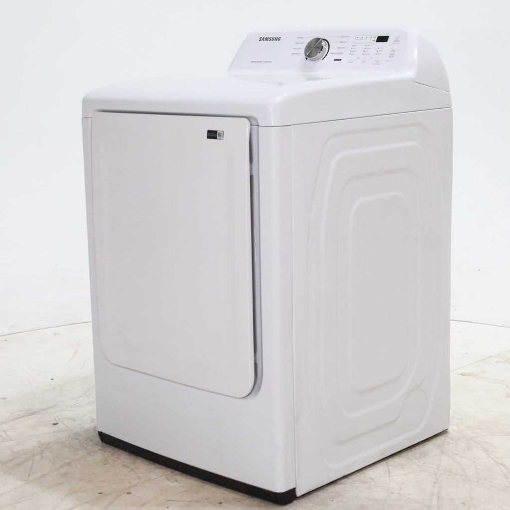 Pictures of ENERGY STAR Samsung 7.4 cu. ft. Electric Dryer with Smart Care Technology - Scratch and Dent Moderate - Neu Appliance Outlet - Discount Appliance Outlet in Austin, Tx