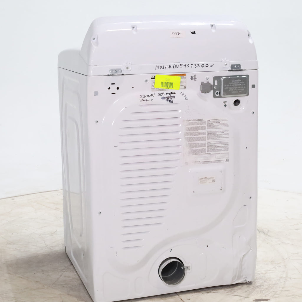 Pictures of ENERGY STAR Samsung 7.4 cu. ft. Electric Dryer with Smart Care Technology - Scratch and Dent Moderate - Neu Appliance Outlet - Discount Appliance Outlet in Austin, Tx