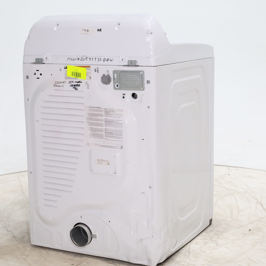 Pictures of ENERGY STAR Samsung 7.4 cu. ft. Electric Dryer with Smart Care Technology - Scratch and Dent Moderate - Neu Appliance Outlet - Discount Appliance Outlet in Austin, Tx