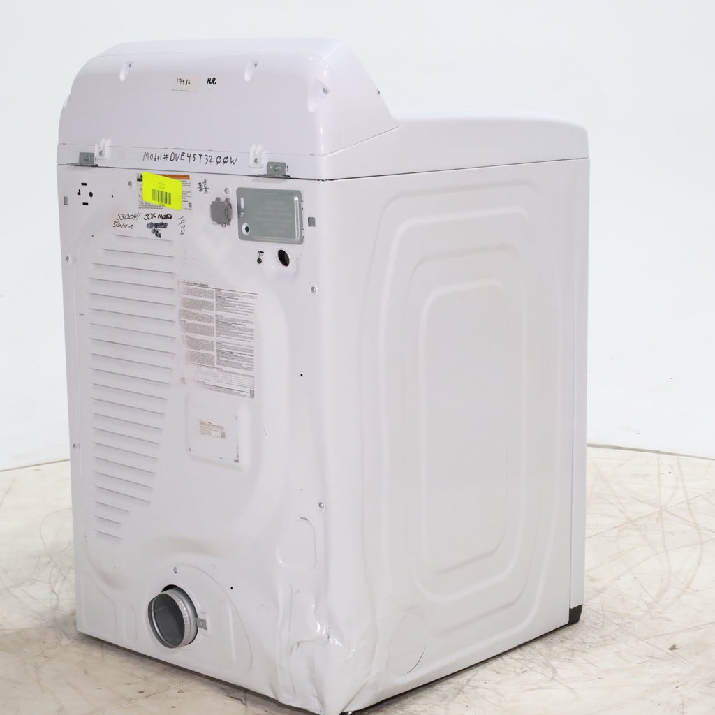 Pictures of ENERGY STAR Samsung 7.4 cu. ft. Electric Dryer with Smart Care Technology - Scratch and Dent Moderate - Neu Appliance Outlet - Discount Appliance Outlet in Austin, Tx