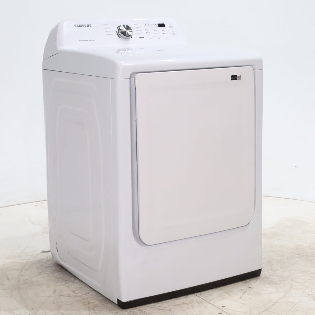 Pictures of ENERGY STAR Samsung 7.4 cu. ft. Electric Dryer with Smart Care Technology - Scratch and Dent Moderate - Neu Appliance Outlet - Discount Appliance Outlet in Austin, Tx