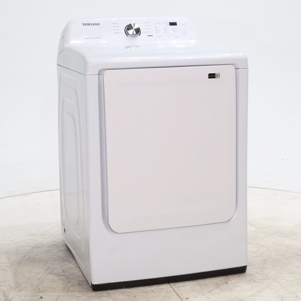 Pictures of ENERGY STAR Samsung 7.4 cu. ft. Electric Dryer with Smart Care Technology - Scratch and Dent Moderate - Neu Appliance Outlet - Discount Appliance Outlet in Austin, Tx