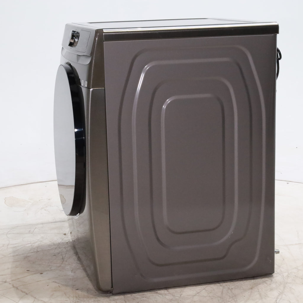 Pictures of Platinum Samsung 7.5 cu. ft. Front Load Gas Dryer with Steam - Scratch & Dent - Minor - Neu Appliance Outlet - Discount Appliance Outlet in Austin, Tx