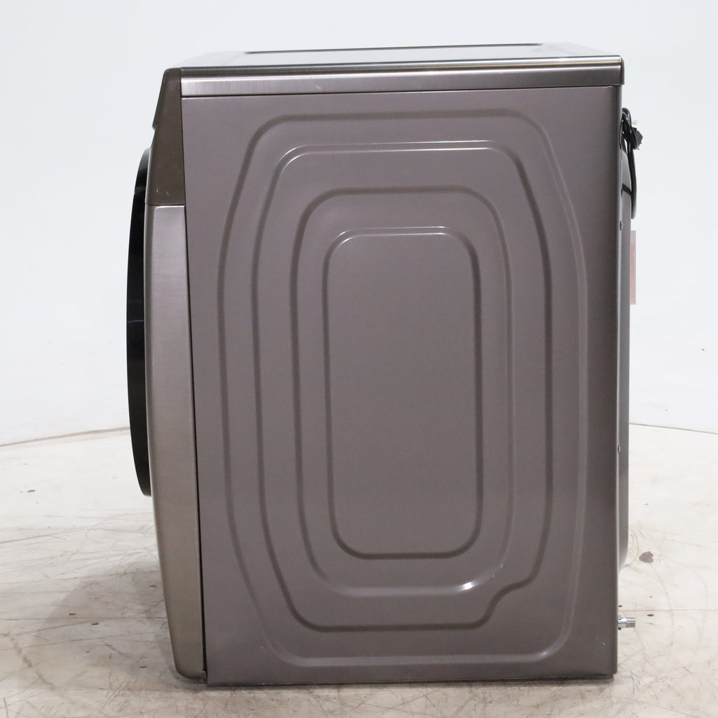 Pictures of Platinum Samsung 7.5 cu. ft. Front Load Gas Dryer with Steam - Scratch & Dent - Minor - Neu Appliance Outlet - Discount Appliance Outlet in Austin, Tx