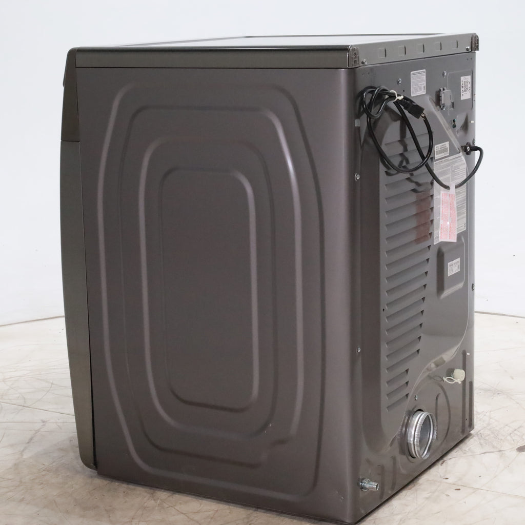 Pictures of Platinum Samsung 7.5 cu. ft. Front Load Gas Dryer with Steam - Scratch & Dent - Minor - Neu Appliance Outlet - Discount Appliance Outlet in Austin, Tx