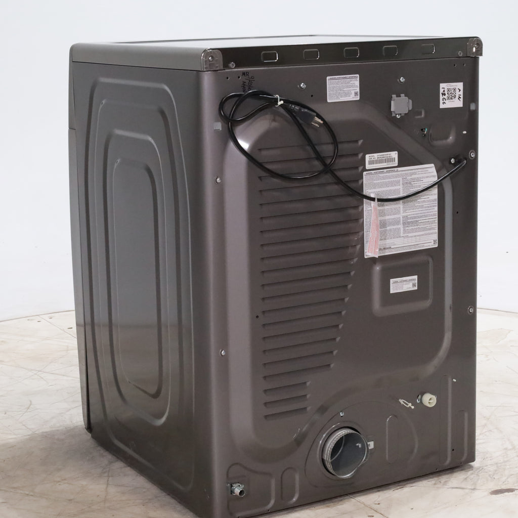 Pictures of Platinum Samsung 7.5 cu. ft. Front Load Gas Dryer with Steam - Scratch & Dent - Minor - Neu Appliance Outlet - Discount Appliance Outlet in Austin, Tx