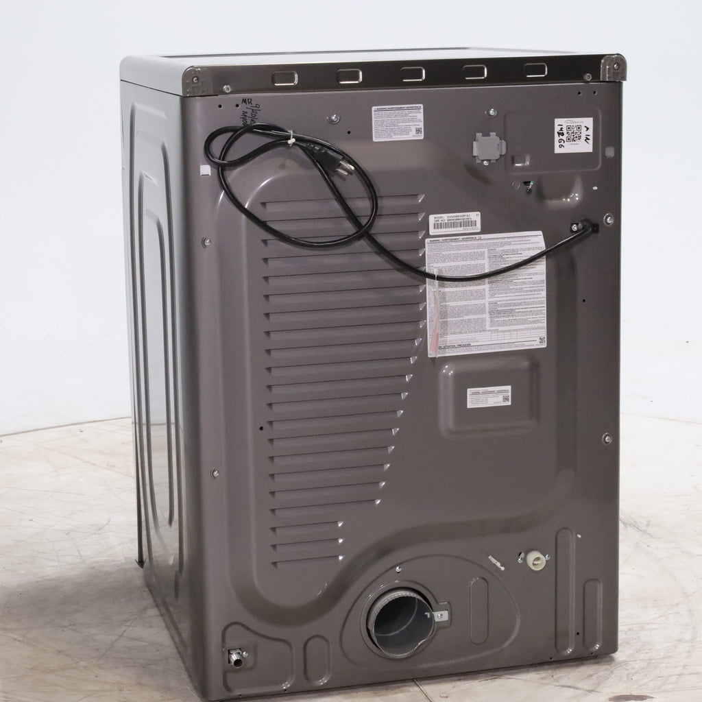 Pictures of Platinum Samsung 7.5 cu. ft. Front Load Gas Dryer with Steam - Scratch & Dent - Minor - Neu Appliance Outlet - Discount Appliance Outlet in Austin, Tx