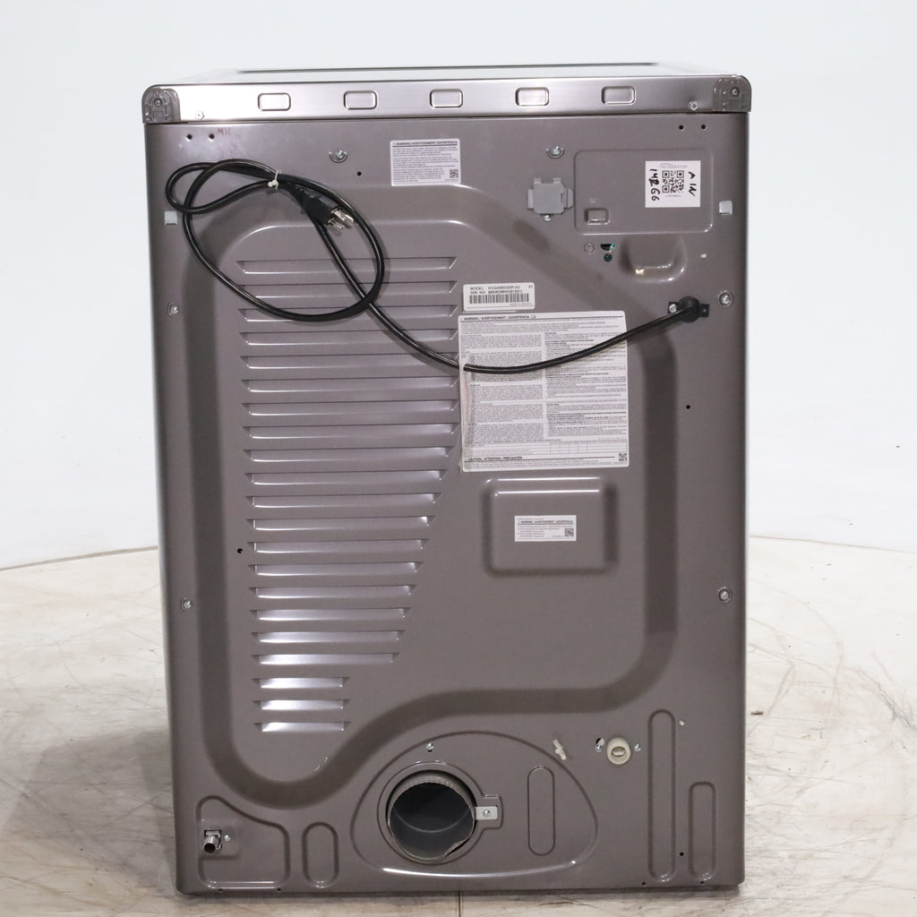 Pictures of Platinum Samsung 7.5 cu. ft. Front Load Gas Dryer with Steam - Scratch & Dent - Minor - Neu Appliance Outlet - Discount Appliance Outlet in Austin, Tx