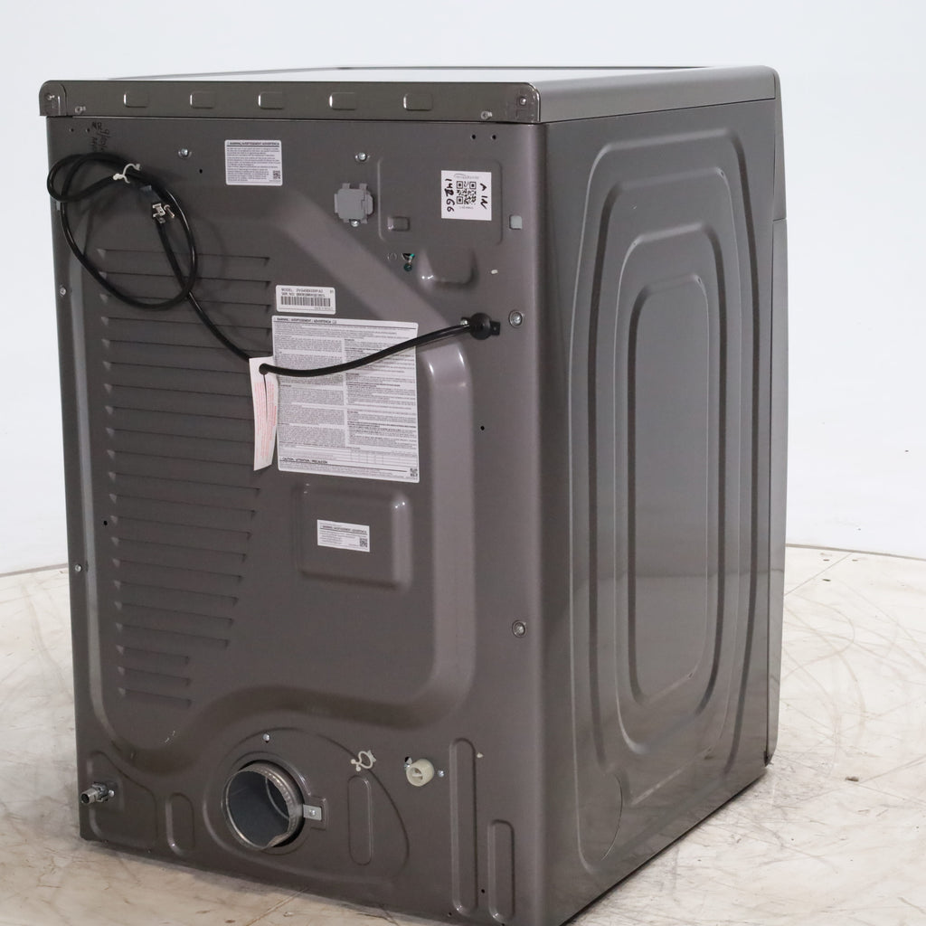 Pictures of Platinum Samsung 7.5 cu. ft. Front Load Gas Dryer with Steam - Scratch & Dent - Minor - Neu Appliance Outlet - Discount Appliance Outlet in Austin, Tx