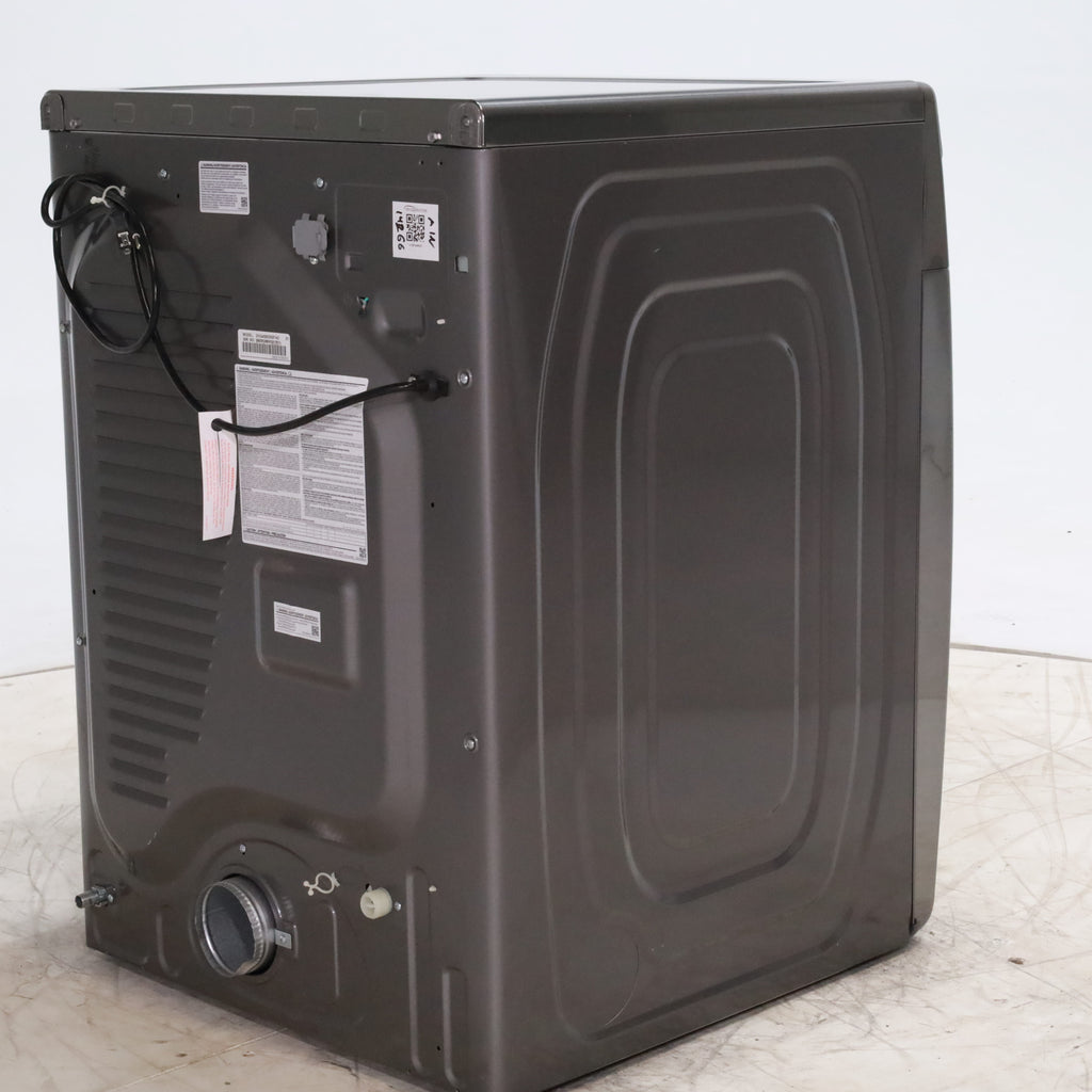 Pictures of Platinum Samsung 7.5 cu. ft. Front Load Gas Dryer with Steam - Scratch & Dent - Minor - Neu Appliance Outlet - Discount Appliance Outlet in Austin, Tx