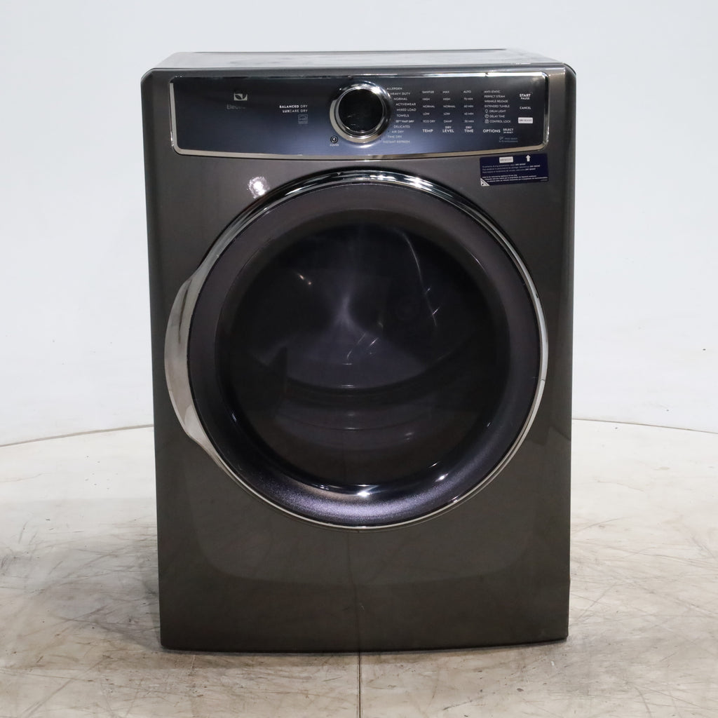 Pictures of Titanium ENERGY STAR Electrolux 8.0 cu. ft. Front Load Electric Dryer with Perfect Steam - Scratch & Dent - Minor - Neu Appliance Outlet - Discount Appliance Outlet in Austin, Tx