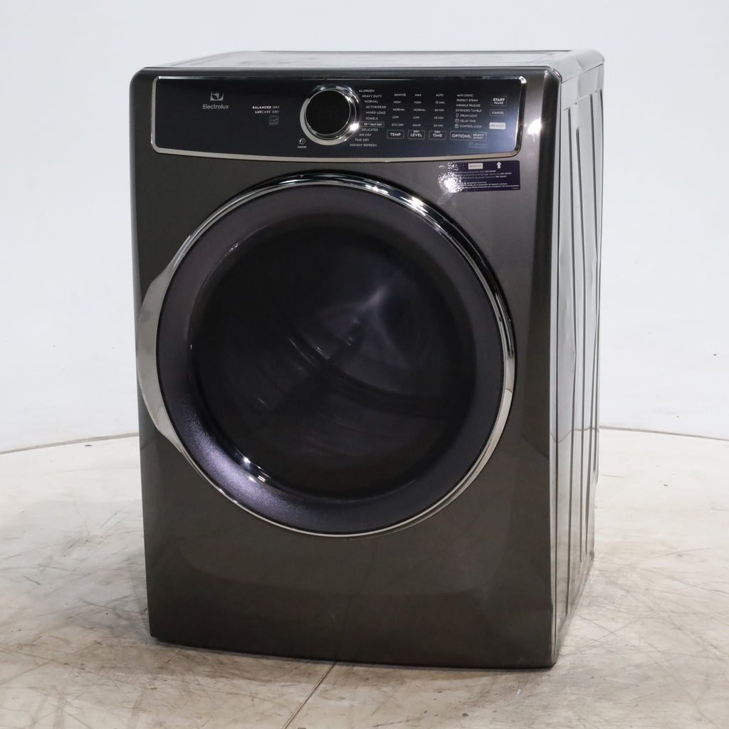 Pictures of Titanium ENERGY STAR Electrolux 8.0 cu. ft. Front Load Electric Dryer with Perfect Steam - Scratch & Dent - Minor - Neu Appliance Outlet - Discount Appliance Outlet in Austin, Tx