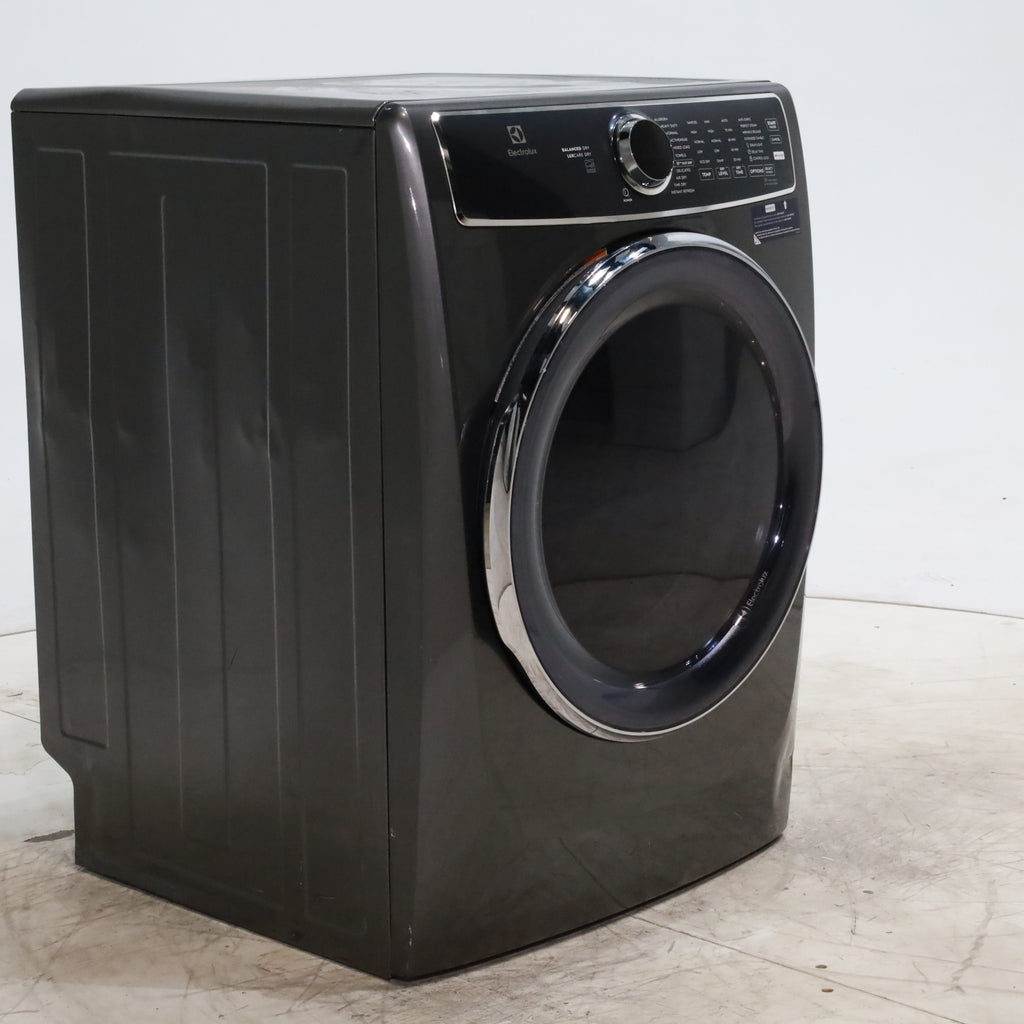 Pictures of Titanium ENERGY STAR Electrolux 8.0 cu. ft. Front Load Electric Dryer with Perfect Steam - Scratch & Dent - Minor - Neu Appliance Outlet - Discount Appliance Outlet in Austin, Tx