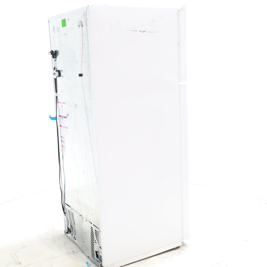 Pictures of 28" Wide White Whirlpool 18 cu. ft. Top Freezer Refrigerator with Flexi-Slide Bin - Scratch & Dent  - Minor - Neu Appliance Outlet - Discount Appliance Outlet in Austin, Tx