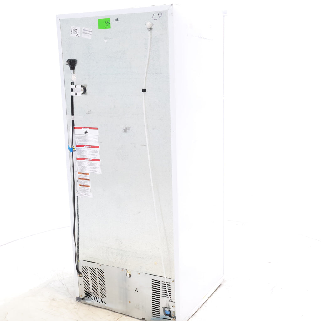 Pictures of 28" Wide White Whirlpool 18 cu. ft. Top Freezer Refrigerator with Flexi-Slide Bin - Scratch & Dent  - Minor - Neu Appliance Outlet - Discount Appliance Outlet in Austin, Tx