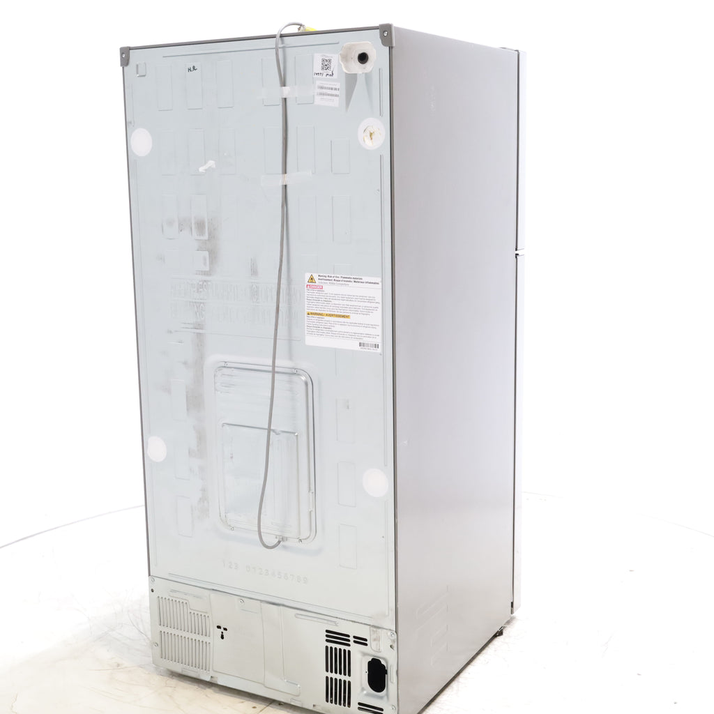 Pictures of 30" Wide Stainless Steel ENERGY STAR LG 20.2 cu. ft. Top Freezer Refrigerator with Reversible Door - Scratch and Dent - Moderate - Neu Appliance Outlet - Discount Appliance Outlet in Austin, Tx