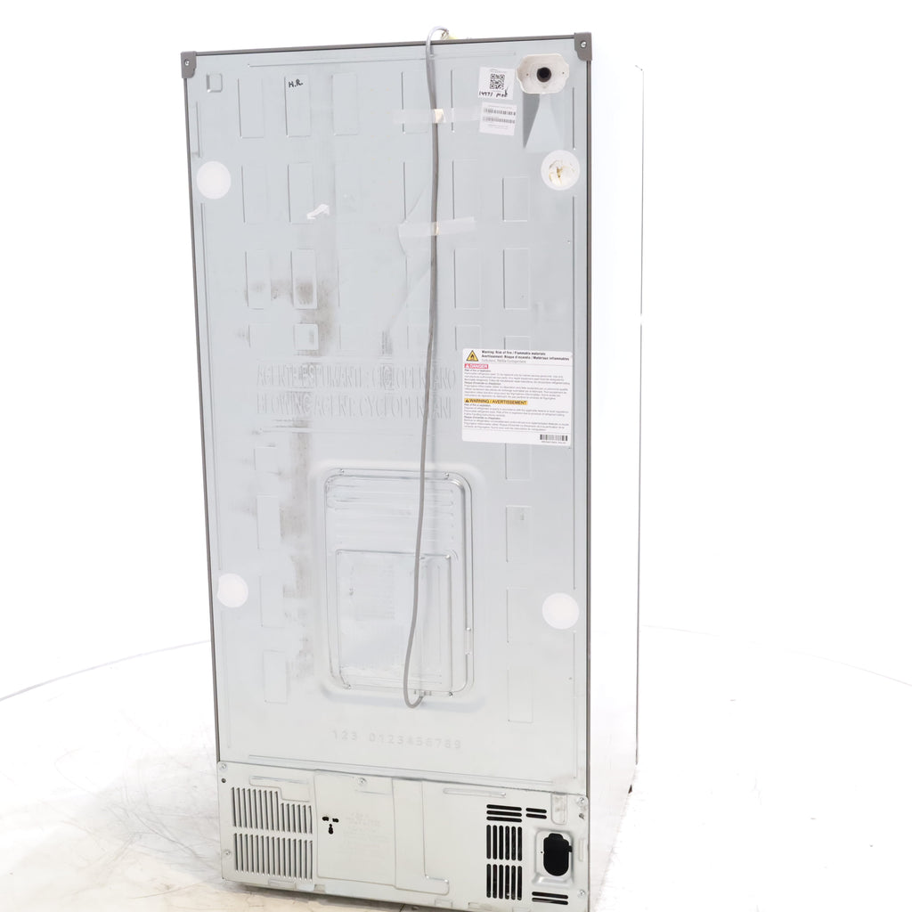 Pictures of 30" Wide Stainless Steel ENERGY STAR LG 20.2 cu. ft. Top Freezer Refrigerator with Reversible Door - Scratch and Dent - Moderate - Neu Appliance Outlet - Discount Appliance Outlet in Austin, Tx