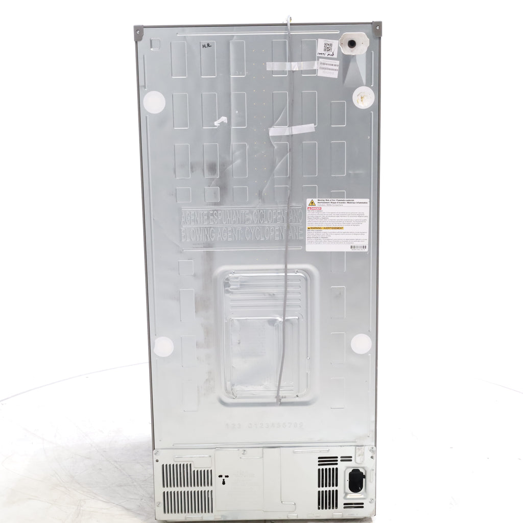 Pictures of 30" Wide Stainless Steel ENERGY STAR LG 20.2 cu. ft. Top Freezer Refrigerator with Reversible Door - Scratch and Dent - Moderate - Neu Appliance Outlet - Discount Appliance Outlet in Austin, Tx