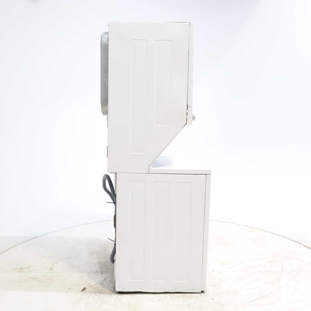 Pictures of Frigidaire Stacked Laundry Center with 3.9 cu ft Capacity Washer and 5.6 cu ft Electric Dryer with Maxfill Option- Scratch & Dent - Moderate - Neu Appliance Outlet - Discount Appliance Outlet in Austin, Tx