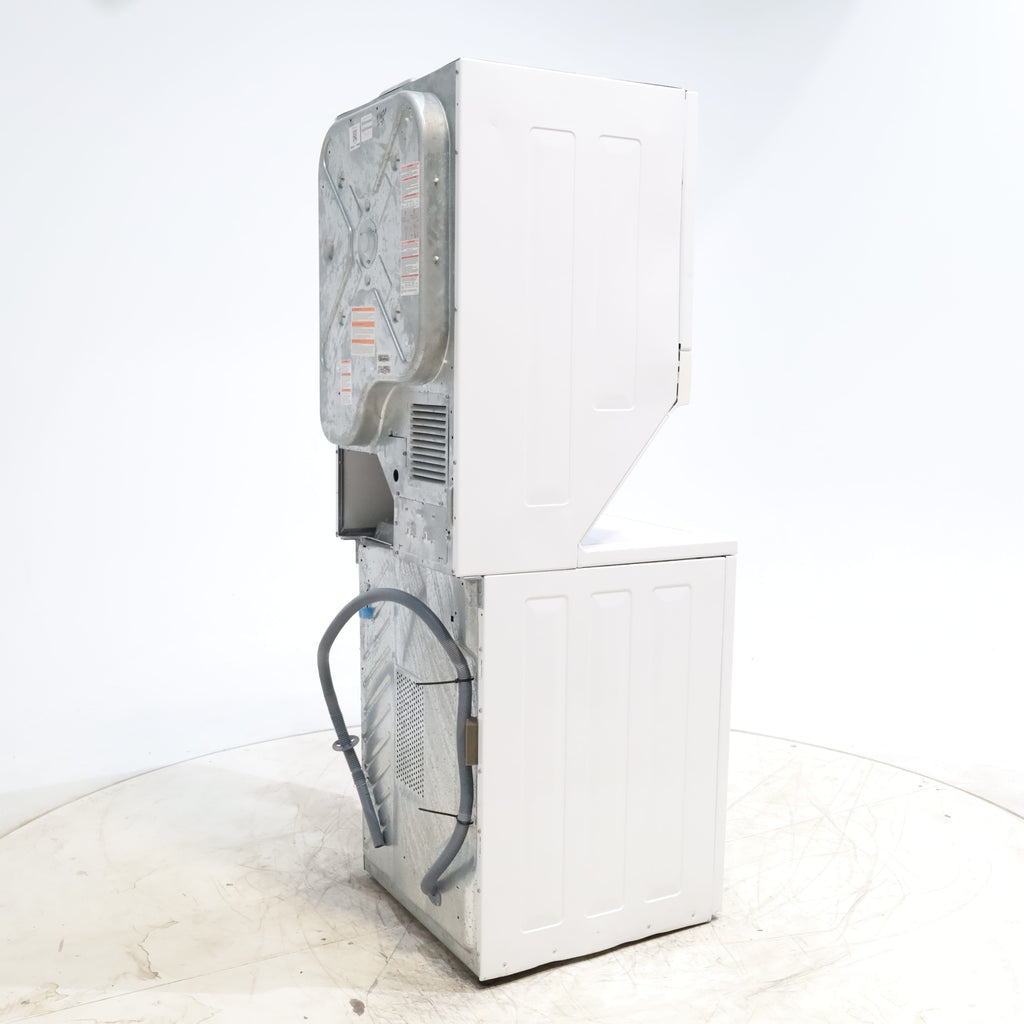 Pictures of Frigidaire Stacked Laundry Center with 3.9 cu ft Capacity Washer and 5.6 cu ft Electric Dryer with Maxfill Option- Scratch & Dent - Moderate - Neu Appliance Outlet - Discount Appliance Outlet in Austin, Tx