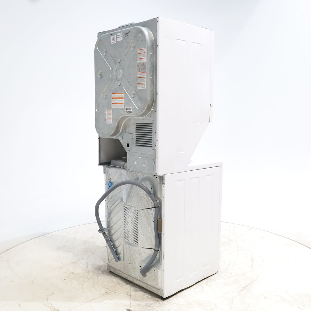 Pictures of Frigidaire Stacked Laundry Center with 3.9 cu ft Capacity Washer and 5.6 cu ft Electric Dryer with Maxfill Option- Scratch & Dent - Moderate - Neu Appliance Outlet - Discount Appliance Outlet in Austin, Tx