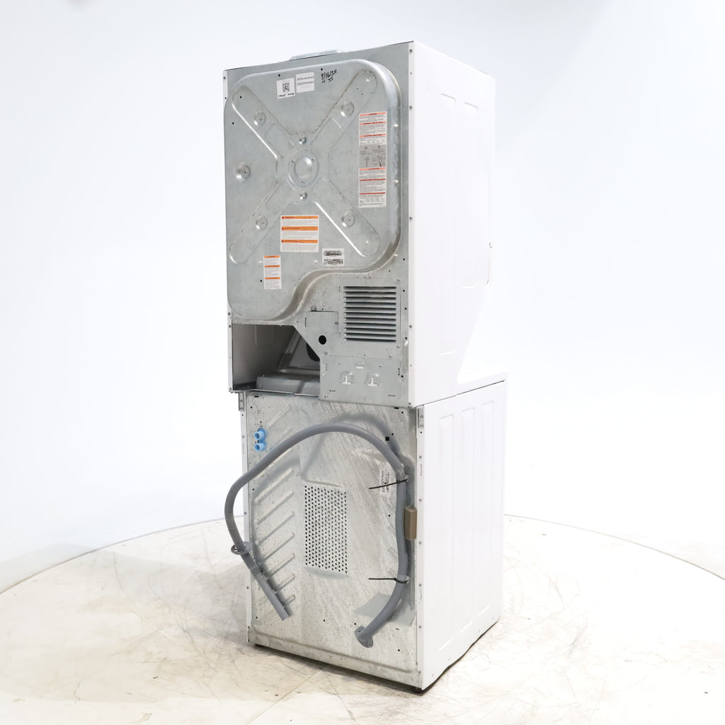 Pictures of Frigidaire Stacked Laundry Center with 3.9 cu ft Capacity Washer and 5.6 cu ft Electric Dryer with Maxfill Option- Scratch & Dent - Moderate - Neu Appliance Outlet - Discount Appliance Outlet in Austin, Tx